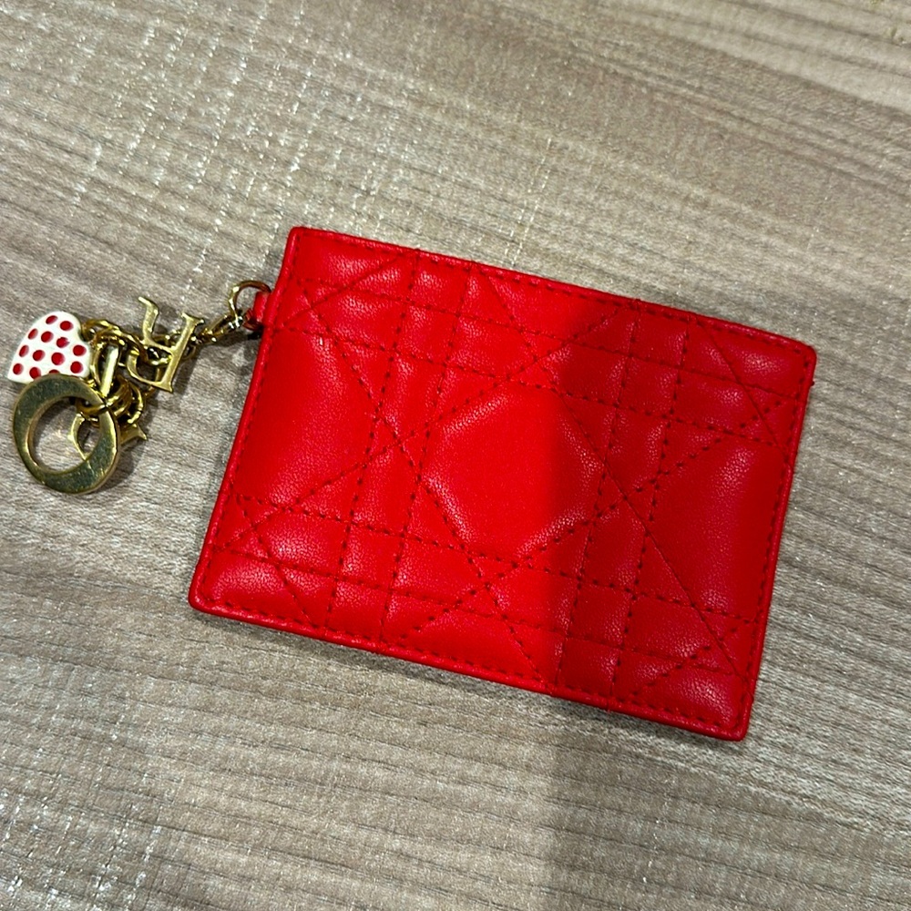 Christian Dior card case